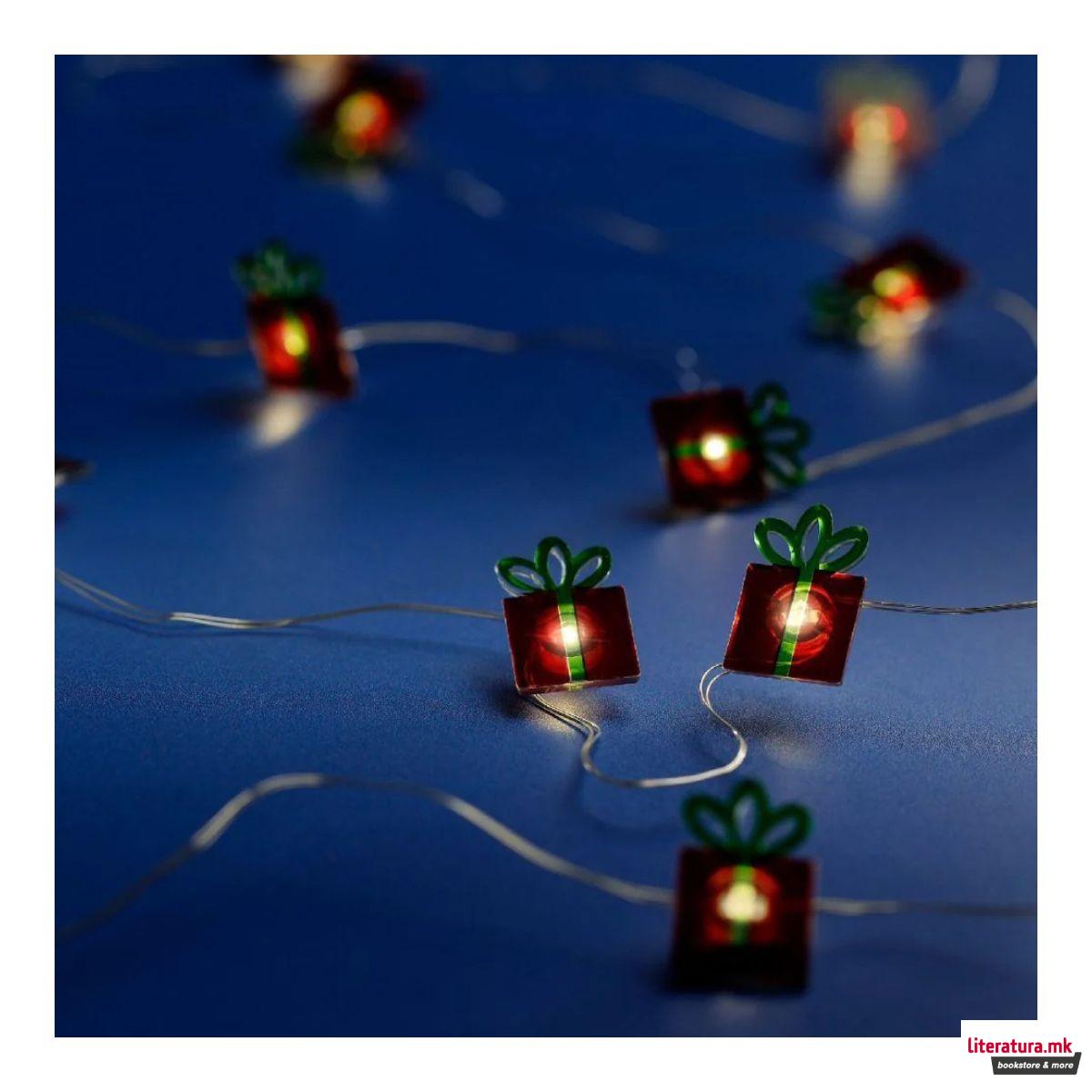 Новогодишни LED сијалички - фигури, 190 цм, 4 дизајни