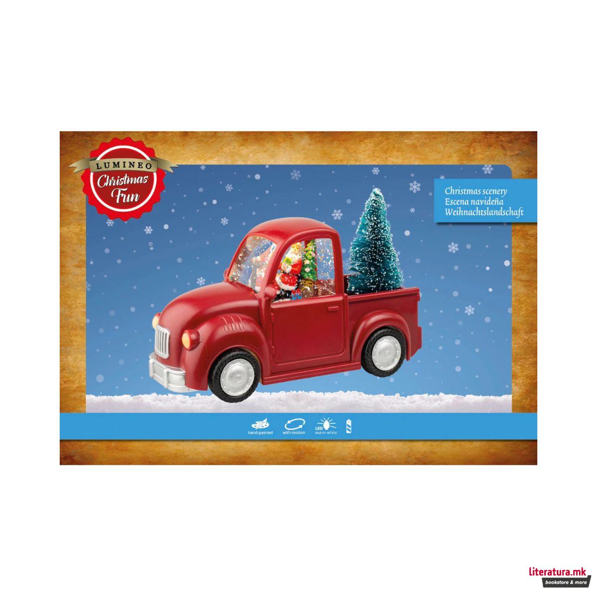 Декоративна фигура, Santa Claus in Car