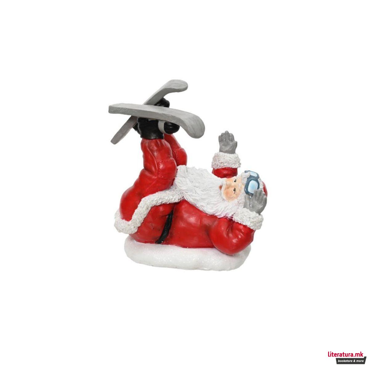 Декоративна фигура, Santa Claus Skiing, 2 дизајни 