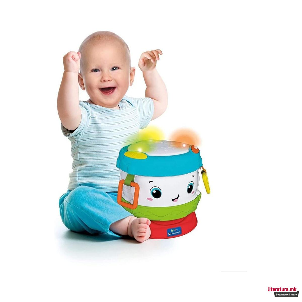 Тапанче за бебиња, Baby Clementoni - Activity Baby Drum 