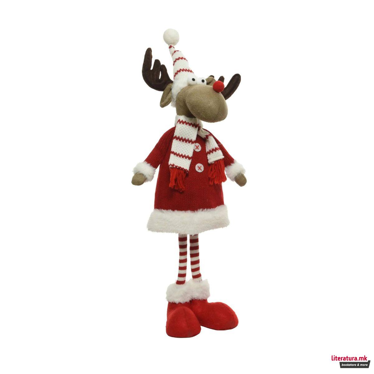 Декоративна фигура Red-White Deer, 69 cm 