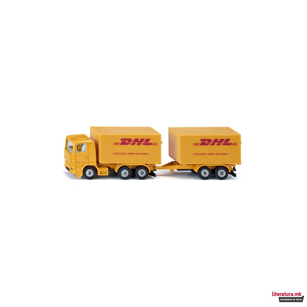 Фигура, DHL Truck w/Trailer 