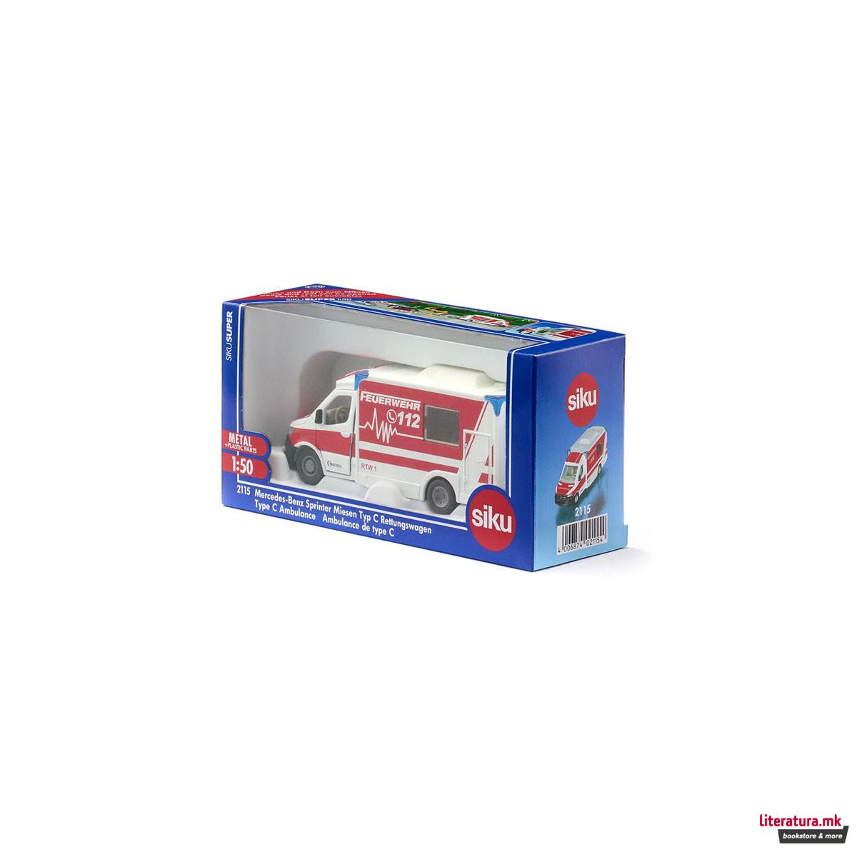 Фигура, Mercedes-Benz Sprinter Miesen Type C Ambulance 