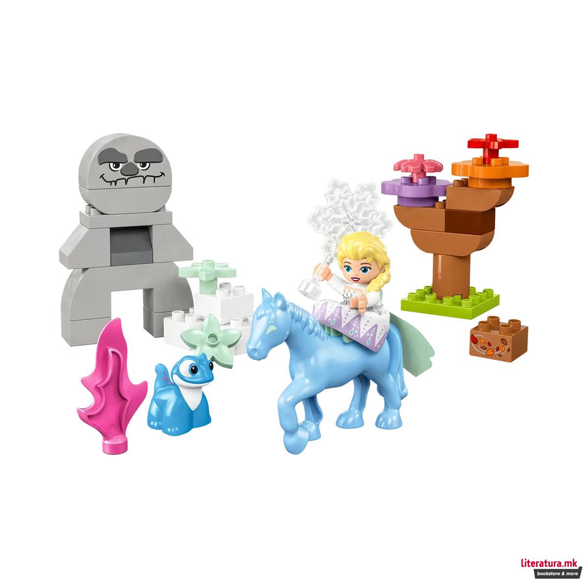 LEGO коцки, Duplo, Elsa & Bruni in the Enchanted Forest