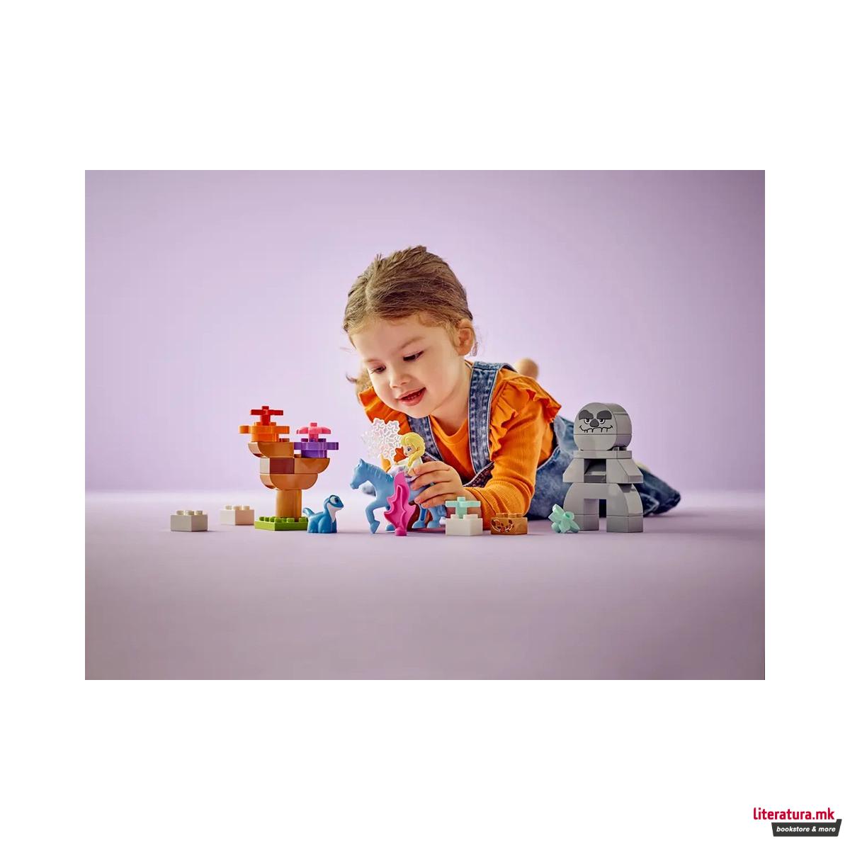 LEGO коцки, Duplo, Elsa & Bruni in the Enchanted Forest