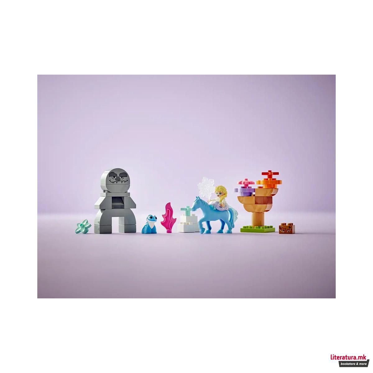 LEGO коцки, Duplo, Elsa & Bruni in the Enchanted Forest