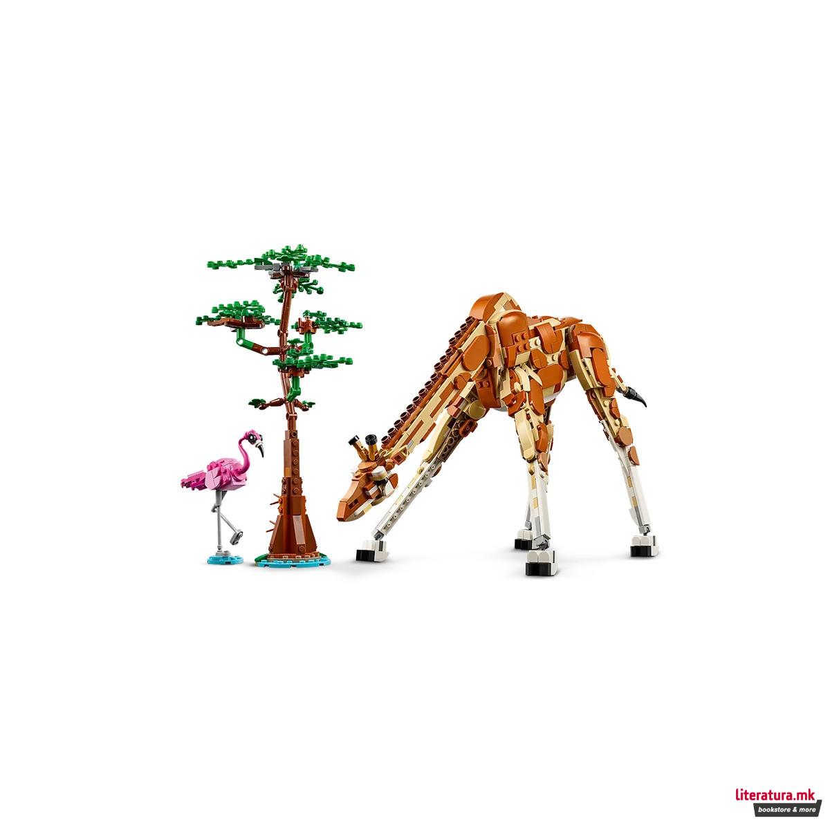 LEGO коцки, Creator 3in1, Wild Safari Animals