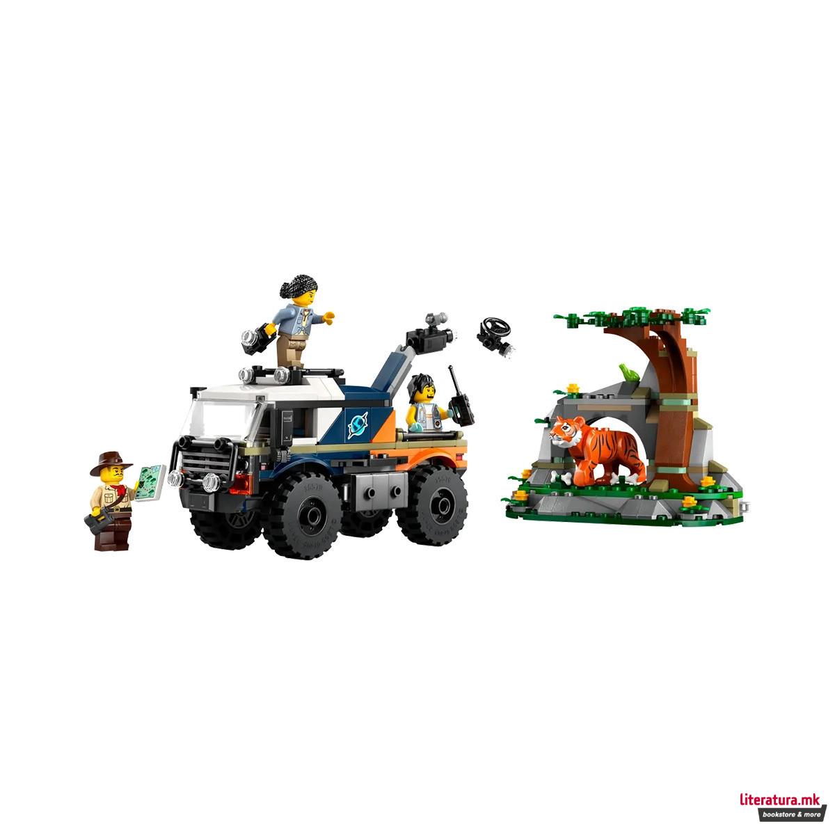 LEGO коцки, City, Jungle Explorer Off-Road Truck