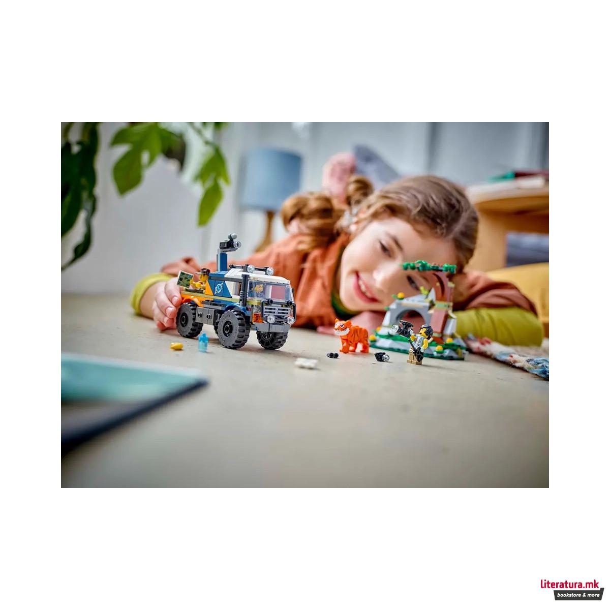 LEGO коцки, City, Jungle Explorer Off-Road Truck