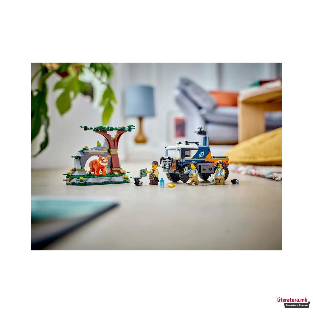 LEGO коцки, City, Jungle Explorer Off-Road Truck