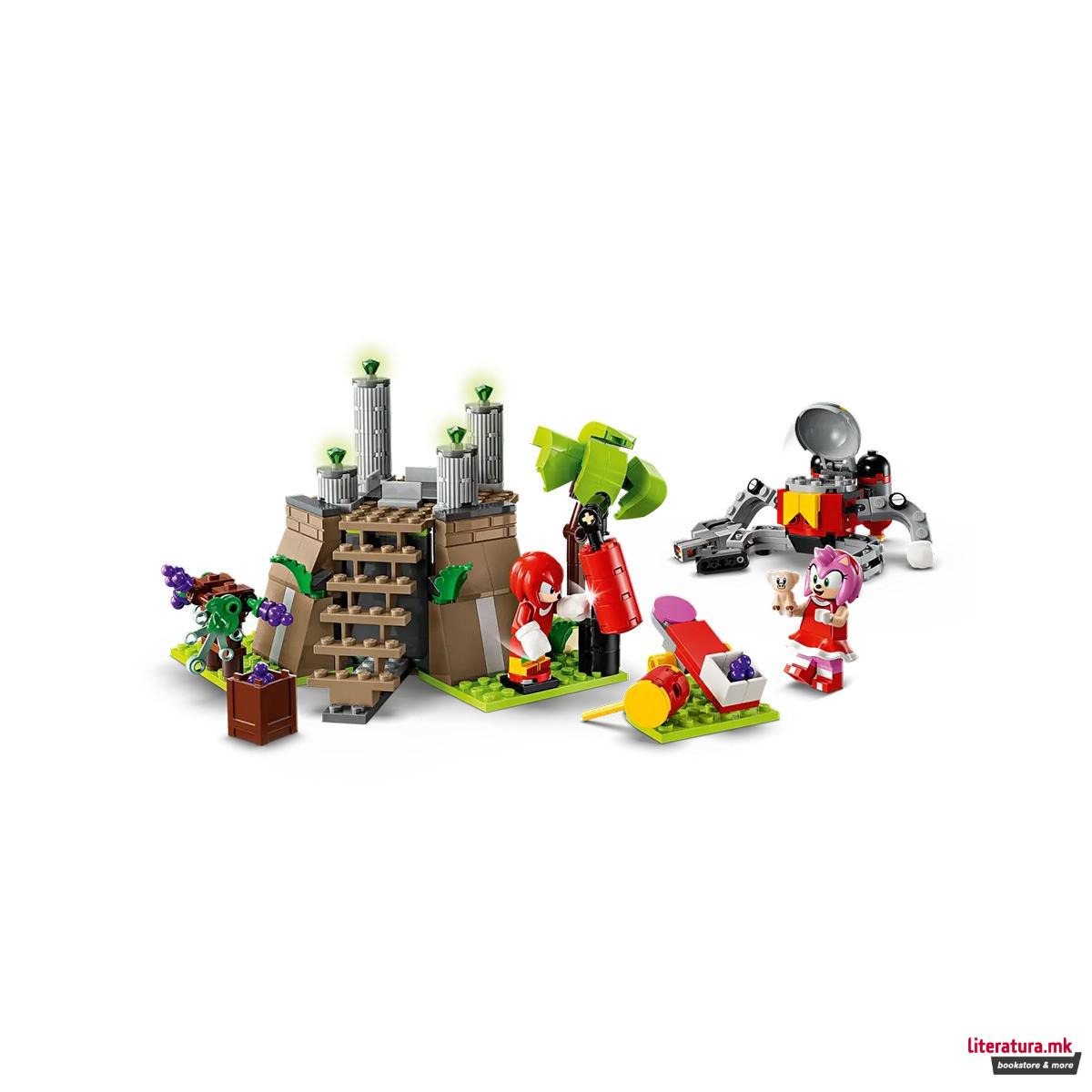 LEGO коцки, Sonic The Hedgehog, Knuckles and the Master Emerald Shrine