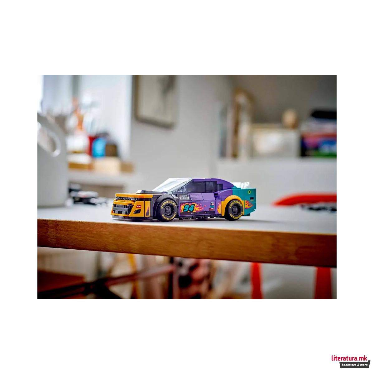 LEGO коцки, Speed Champions, NASCAR® Next Gen Chevrolet Camaro ZL1