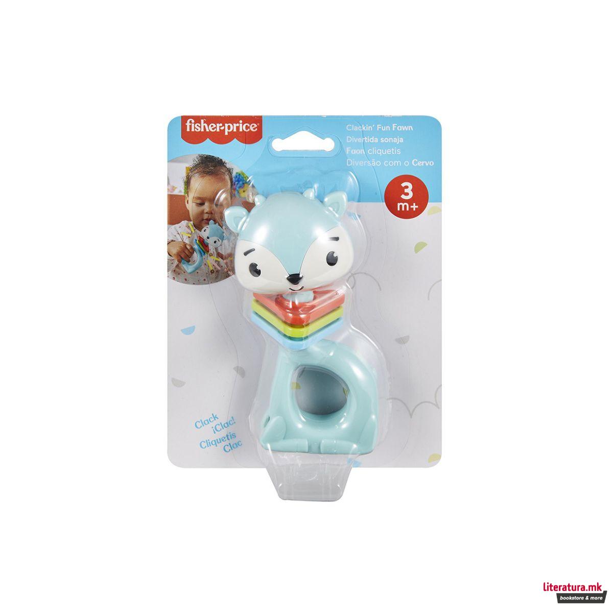 Бебешка тропалка, Fisher Price - Fawn