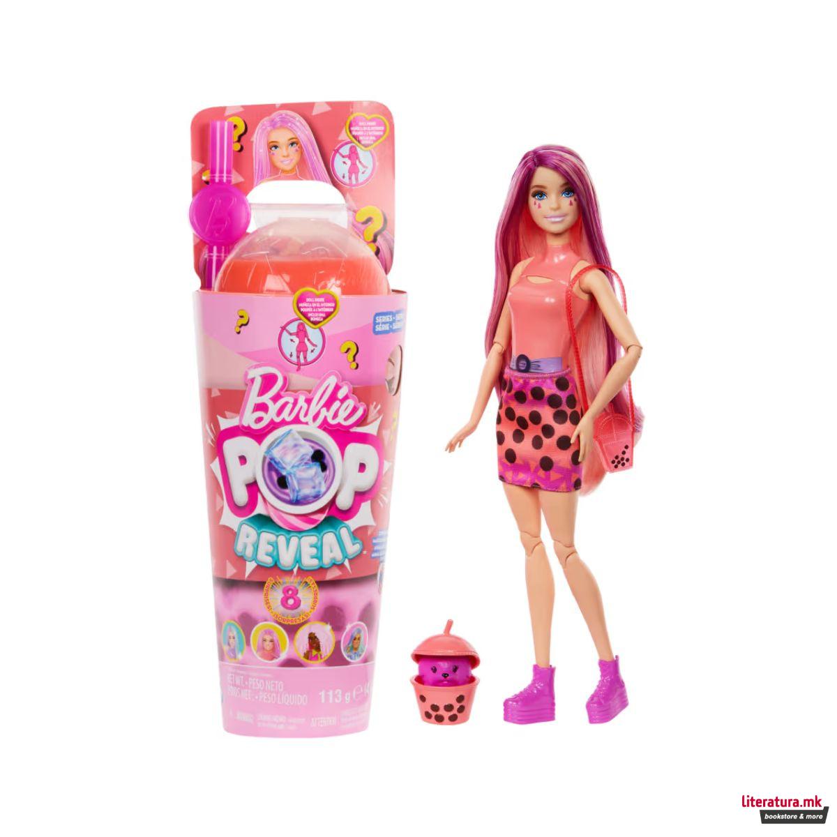 Кукла Barbie: Pop Reveal - Bubble Tea Series - Pink