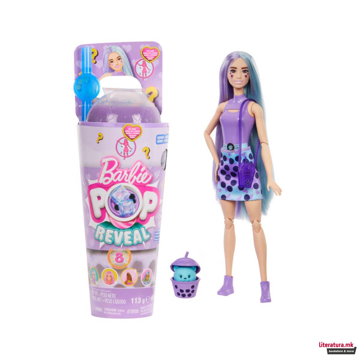 Кукла Barbie: Pop Reveal - Bubble Tea Series - Purple