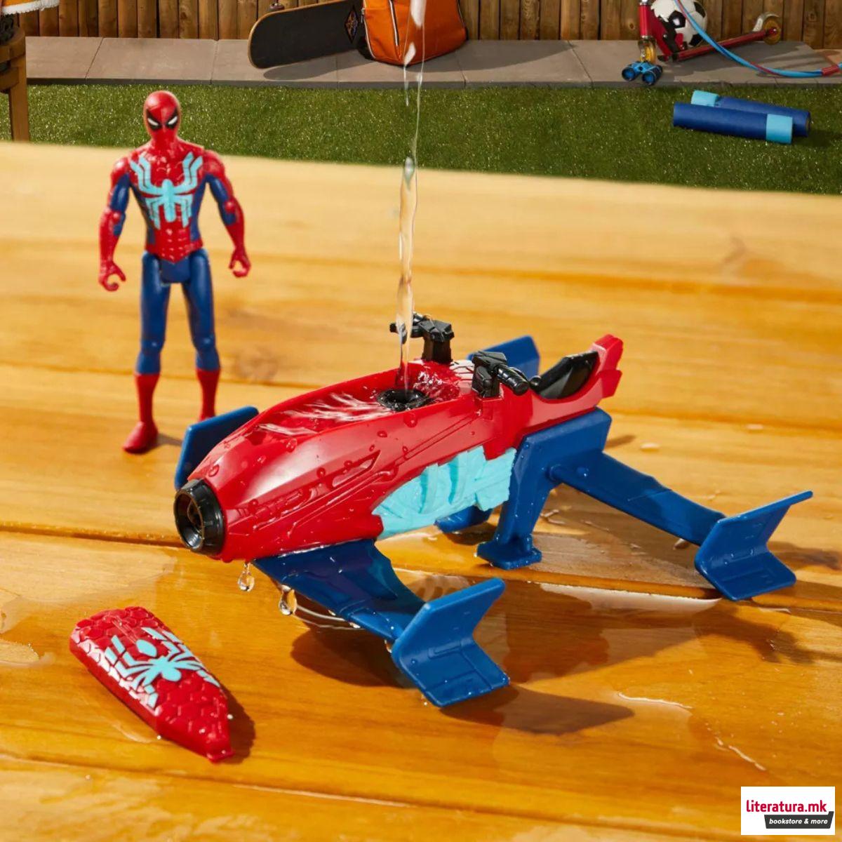Фигура, Marvel: Spider-Man Web Splashers - Hydro Jet Blast (Epic Hero Series)