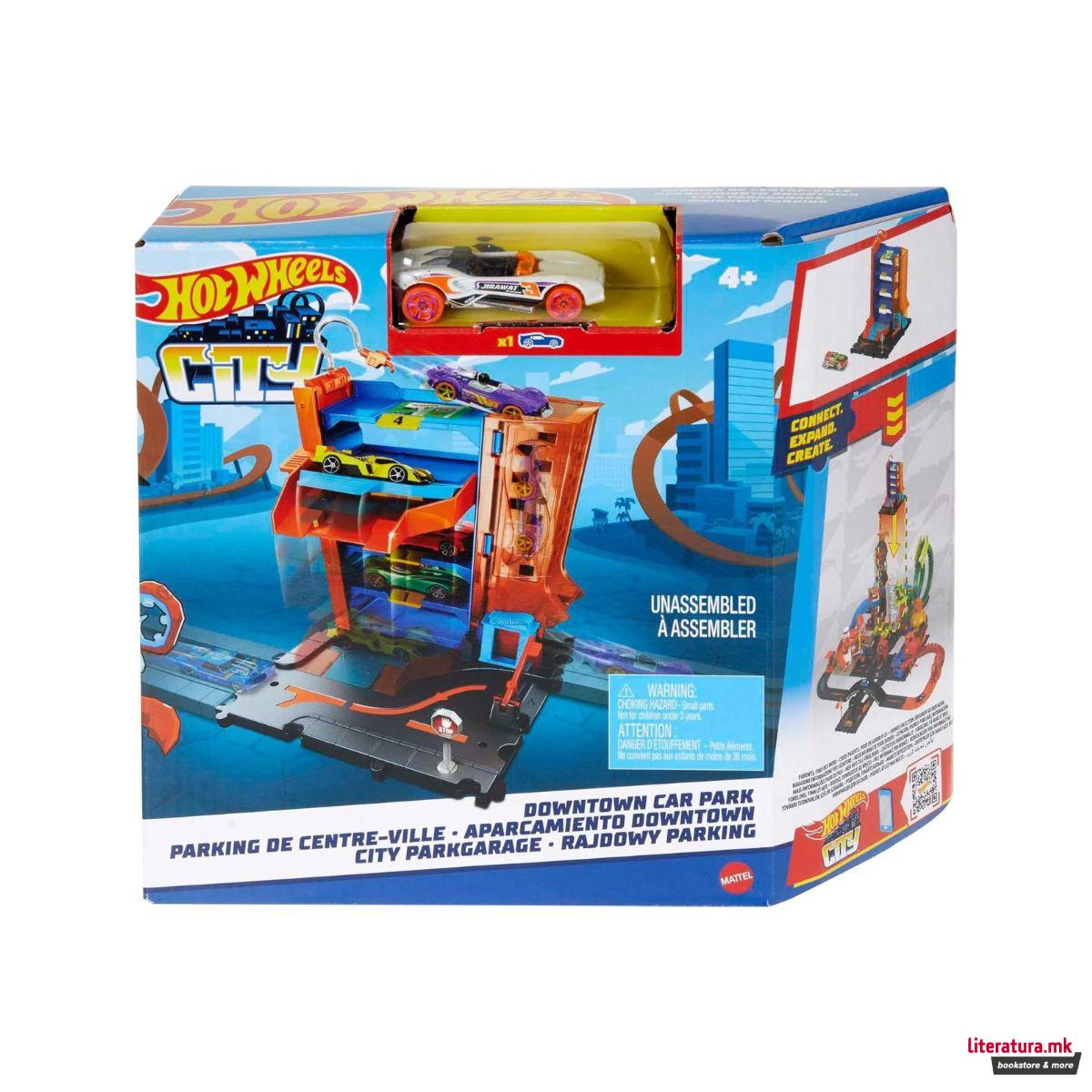 Сет за игра, Hot Wheels: City - Downtown Car Park 