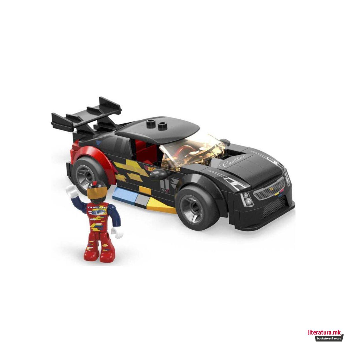 Коцки за градба, MEGA Hot Wheels - '16 Cadillac Ats-v R