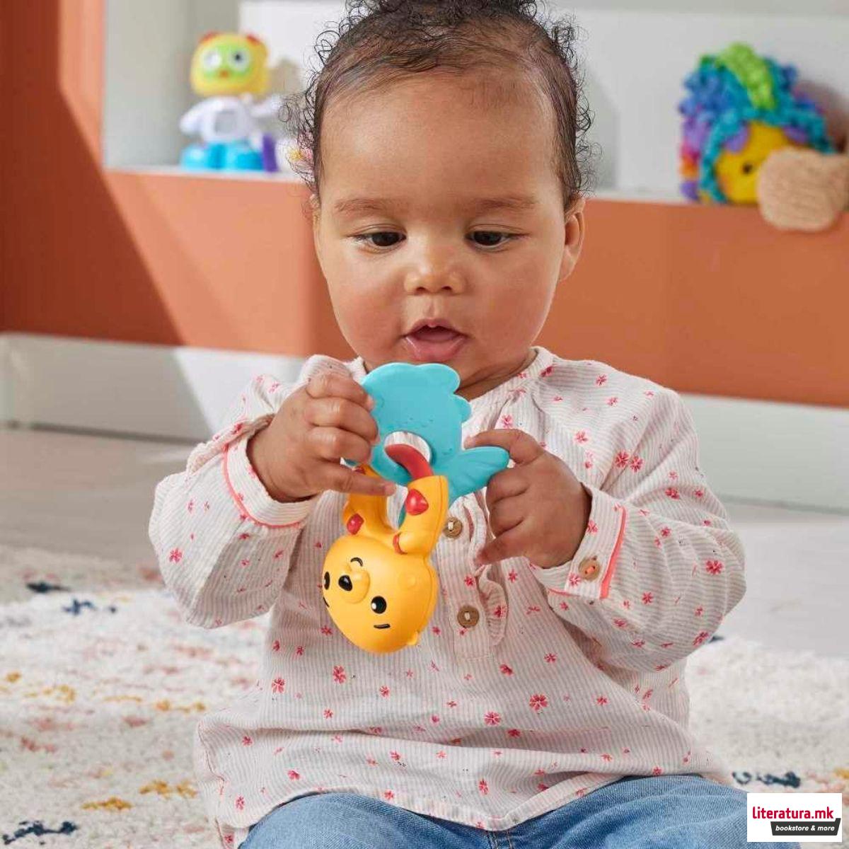 Бебешка тропалка, Fisher Price - Teething Time Otter