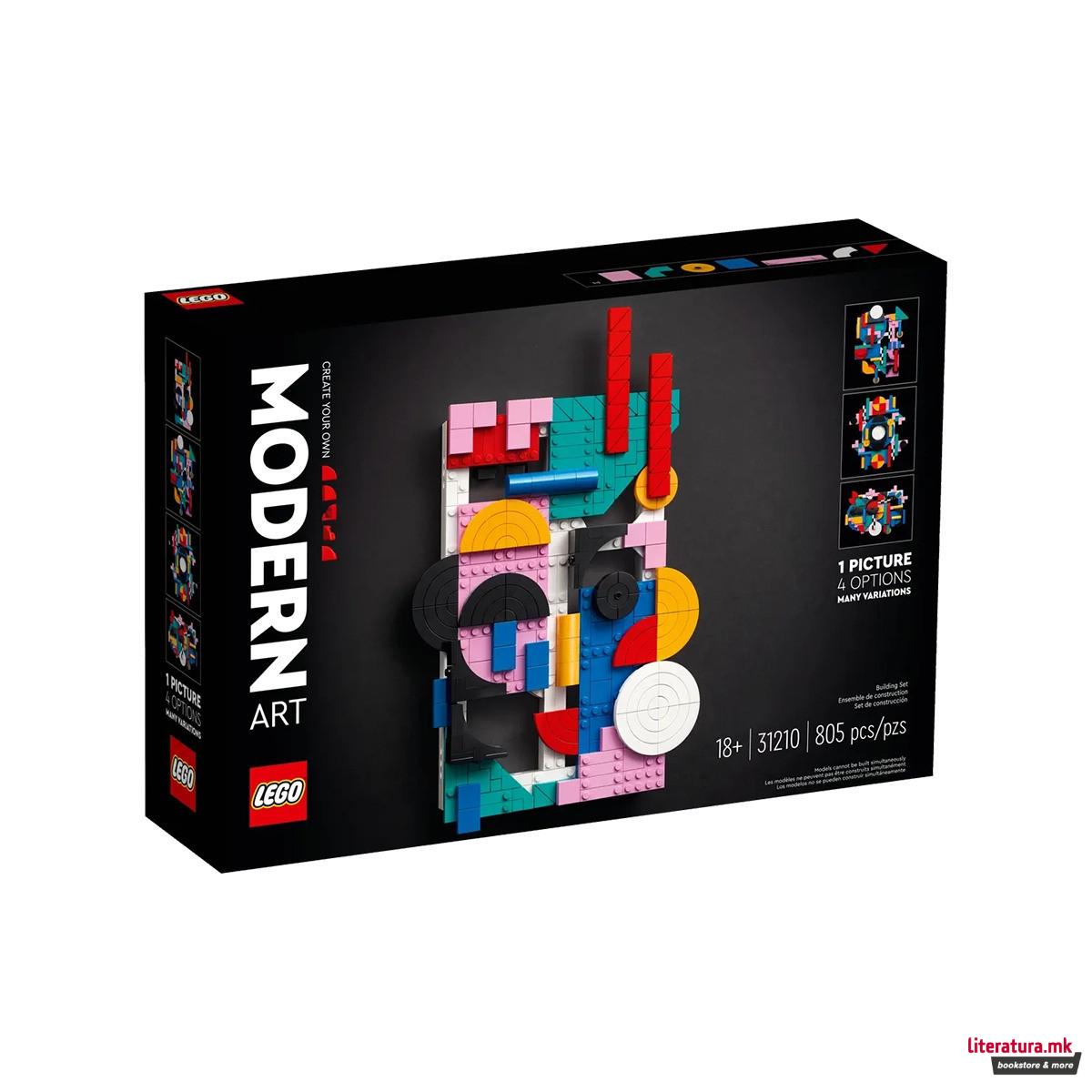 LEGO коцки, Art, Modern Art