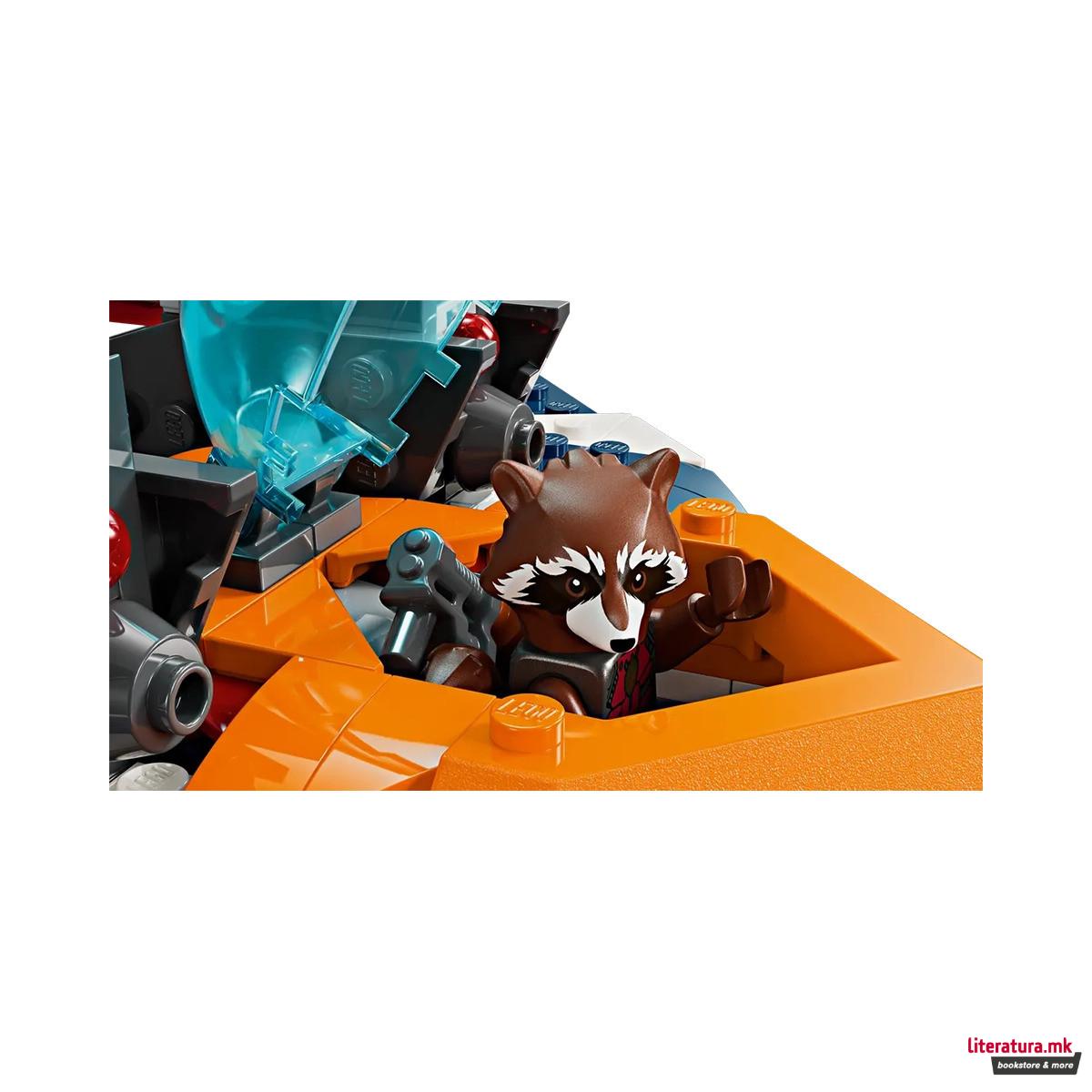 LEGO коцки, Marvel, Rocket's Warbird vs. Ronan