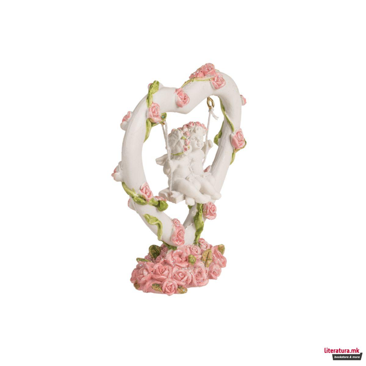 Декоративна фигура, Angels in Heart w/Roses