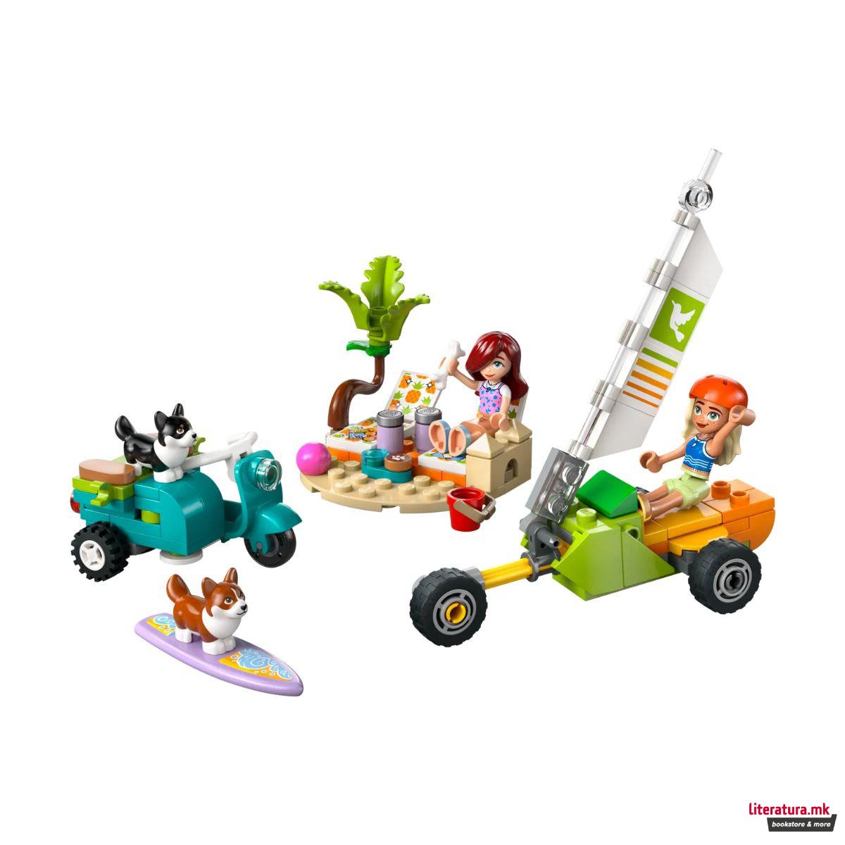 LEGO коцки, Friends, Surfing Dogs and Scooter Adventure