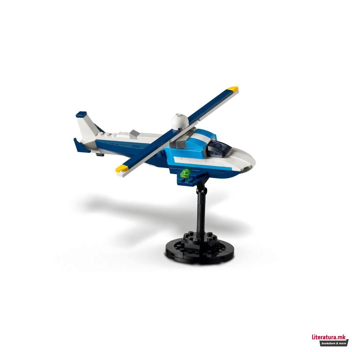 LEGO коцки, Creator 3-in-1, Aircraft: Race Plane 