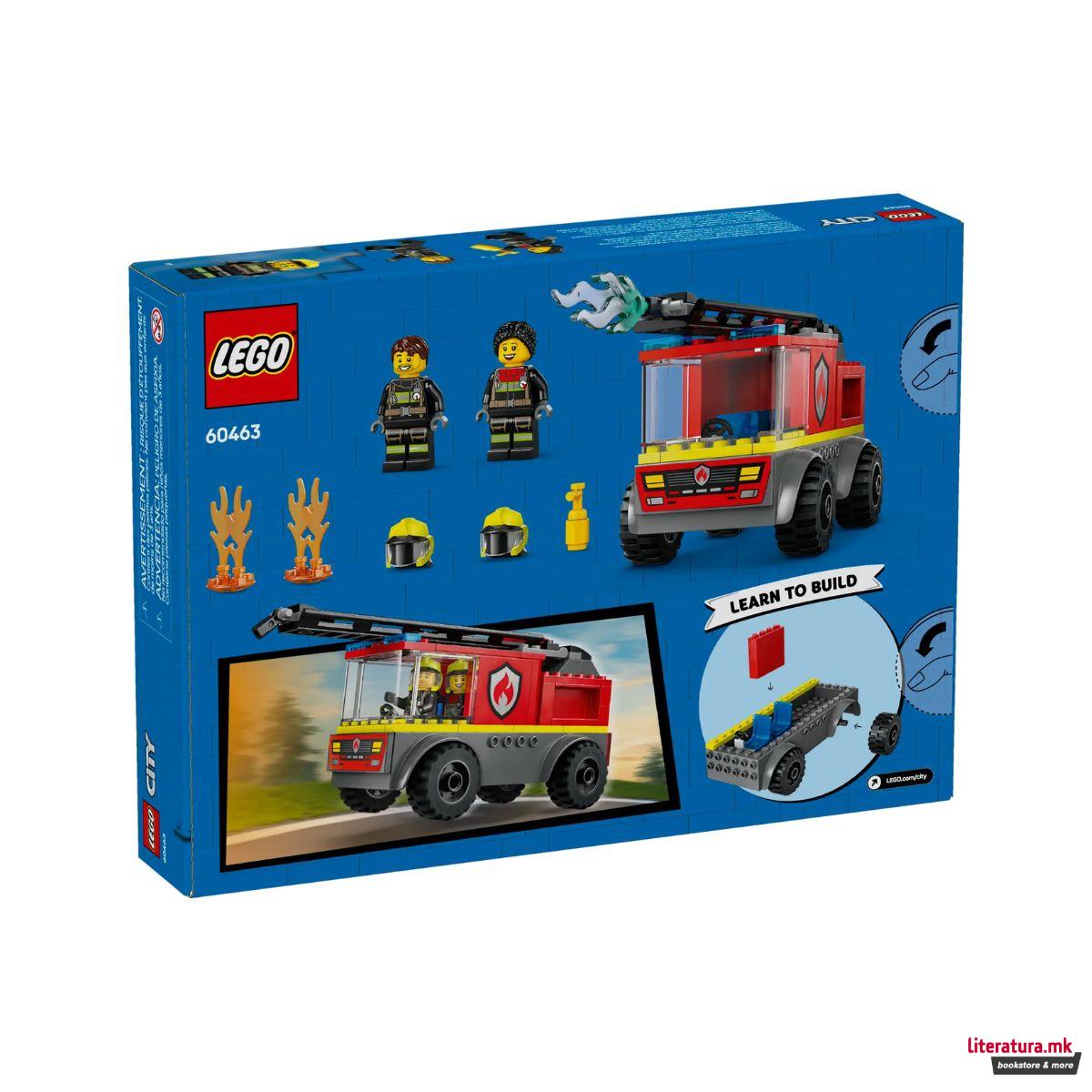 LEGO коцки, City, Fire Ladder Truck 