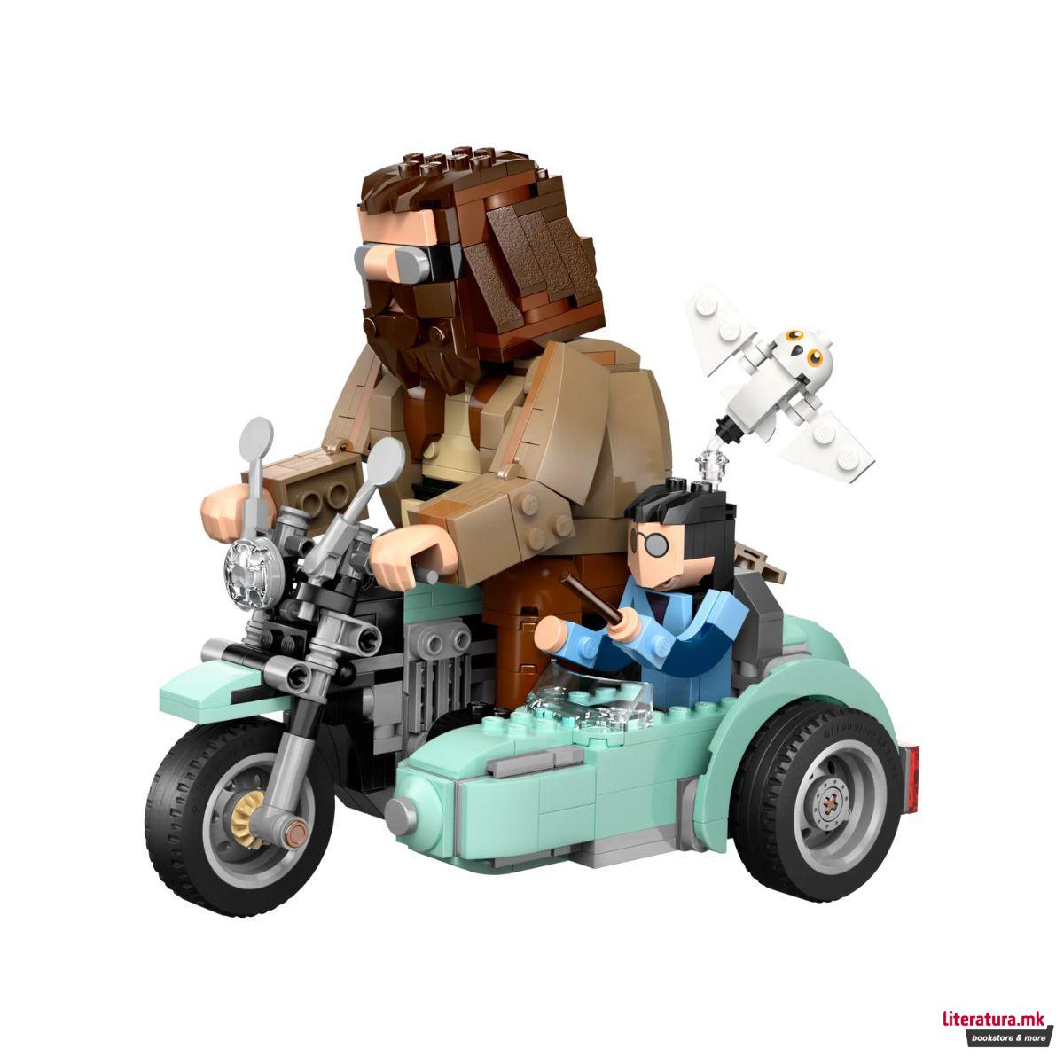 LEGO коцки, Harry Potter, Hagrid™ & Harry's Motorcycle Ride