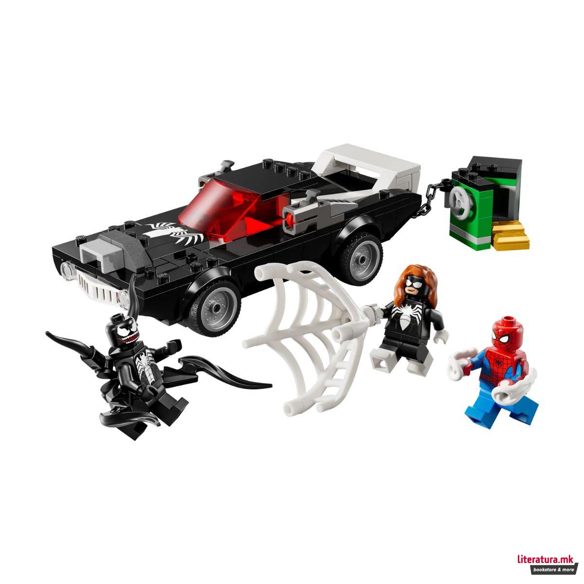 LEGO коцки, Marvel, Spider-Man vs. Venom Muscle Car