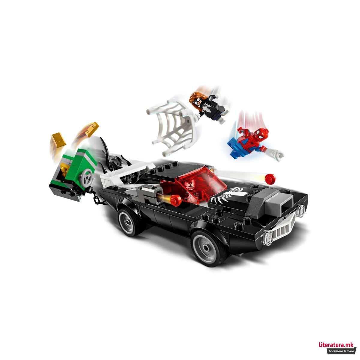 LEGO коцки, Marvel, Spider-Man vs. Venom Muscle Car