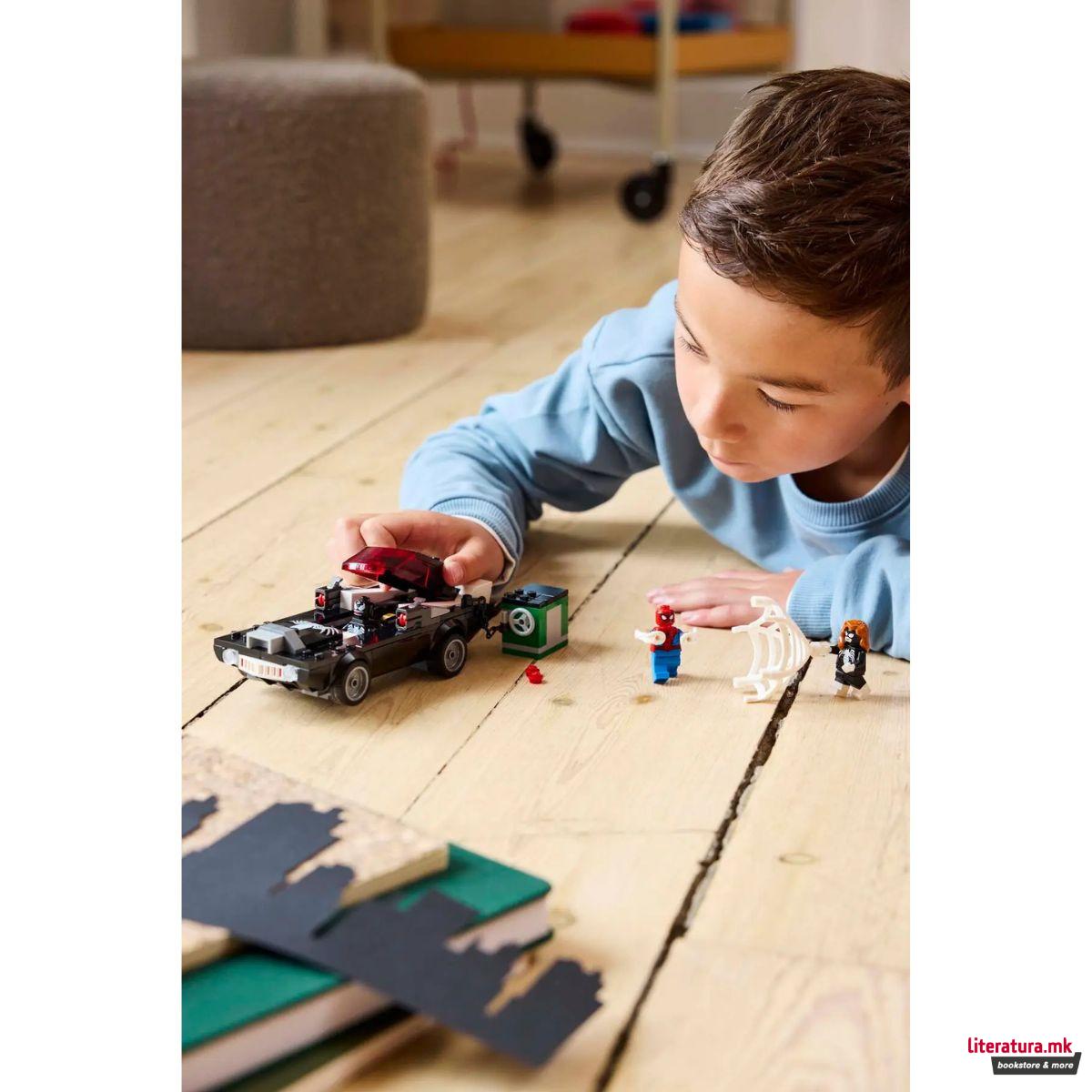 LEGO коцки, Marvel, Spider-Man vs. Venom Muscle Car