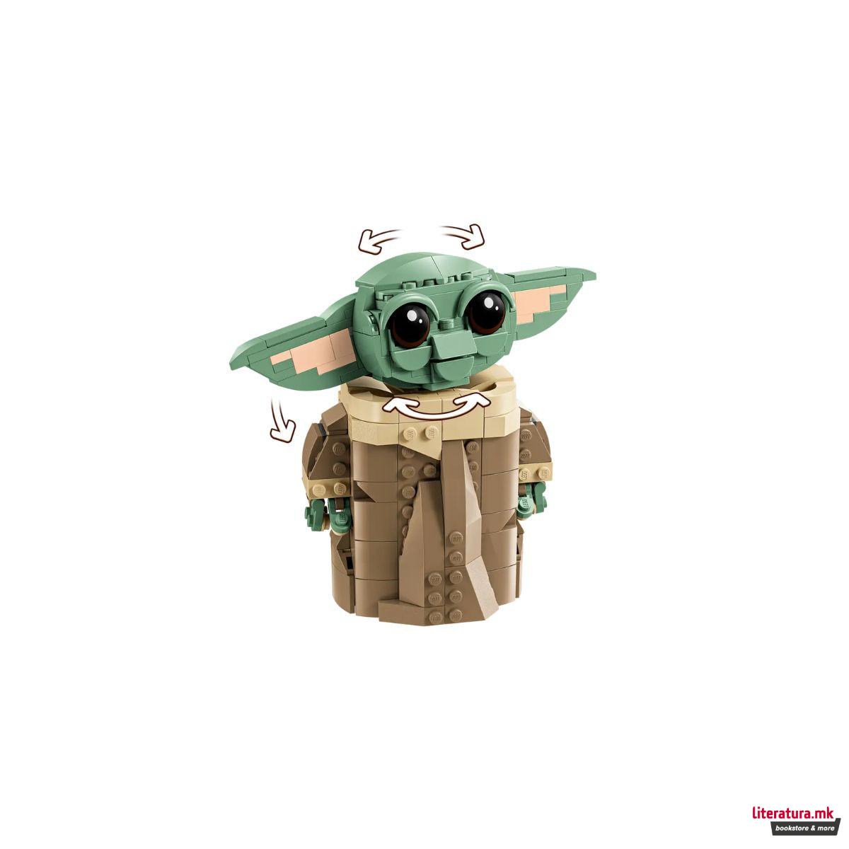 LEGO коцки, Star Wars, Grogu™ with Hover Pram