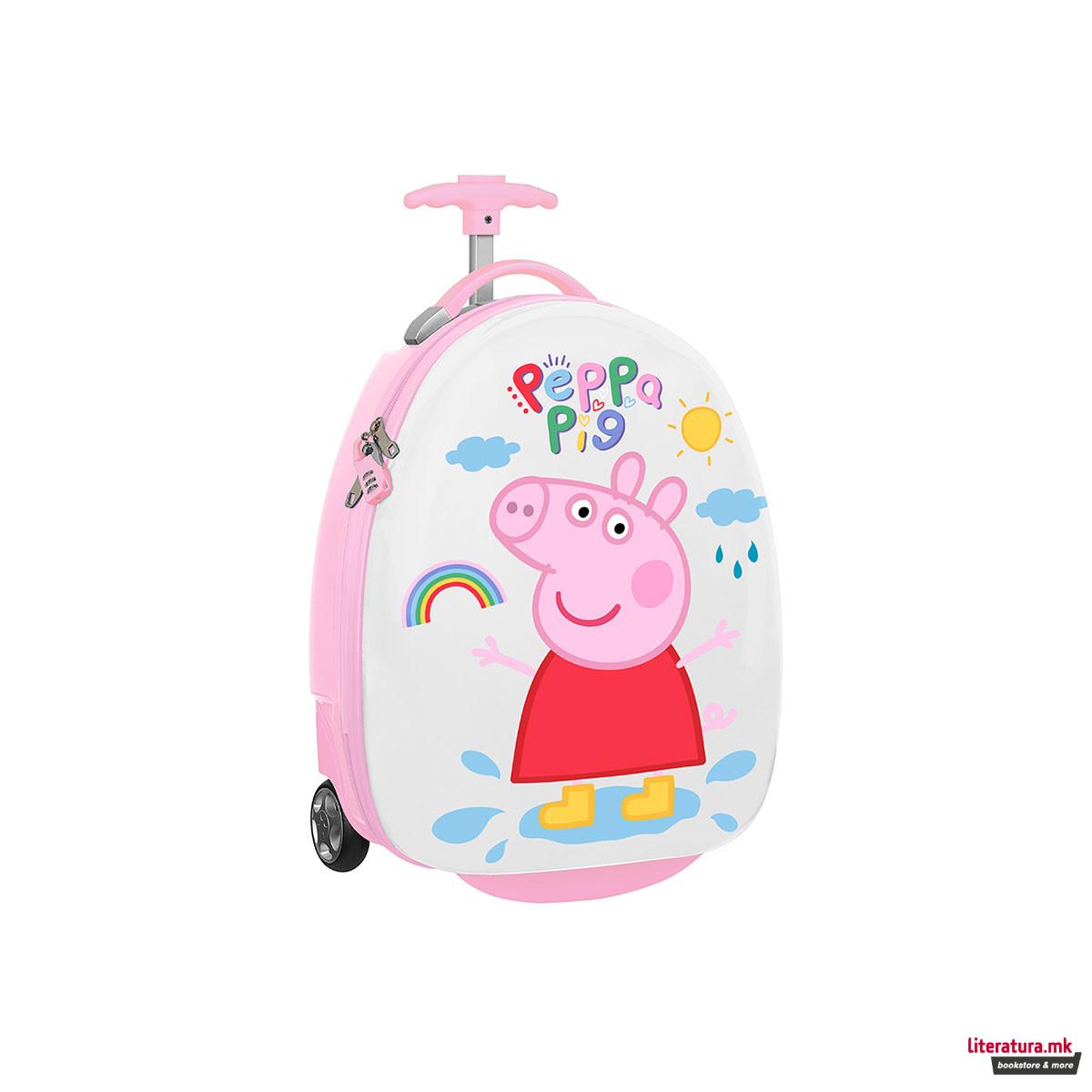Ранец со тркалца, Peppa Pig - Puddles