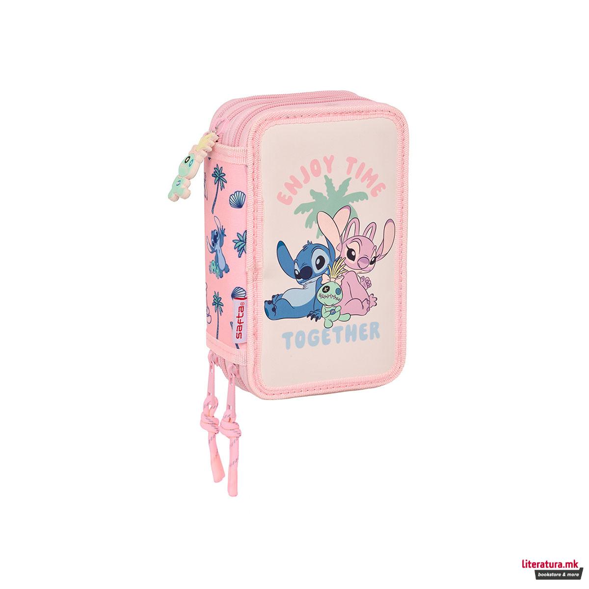 Несесер за моливи - полн, Disney: Stitch - Beach