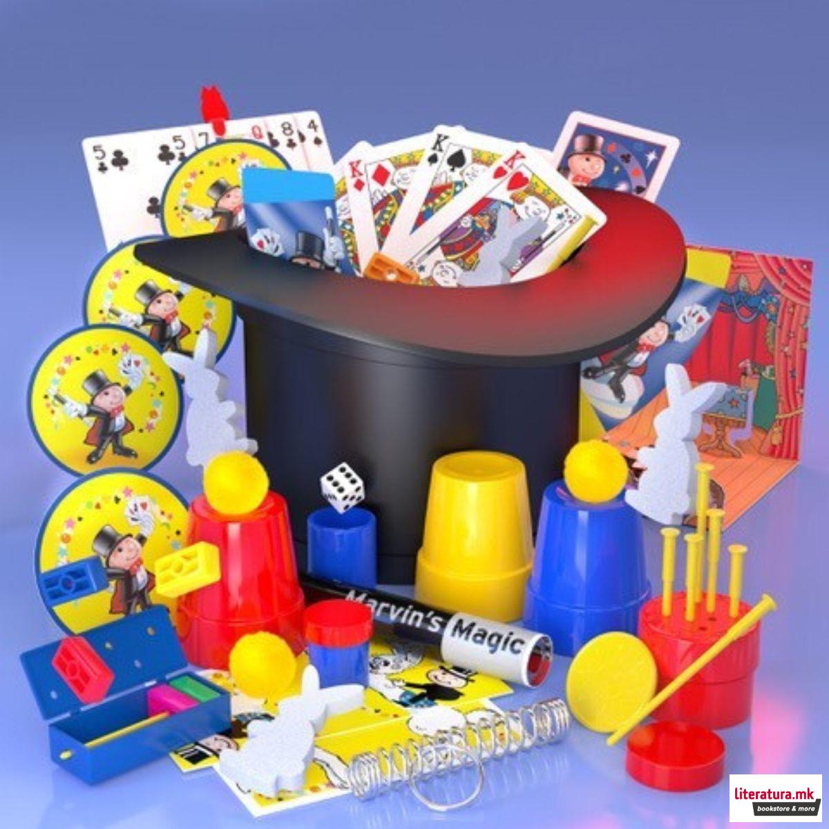 Сет трикови,  Marvin's Magic Hat For Young Magicians (150 tricks) 