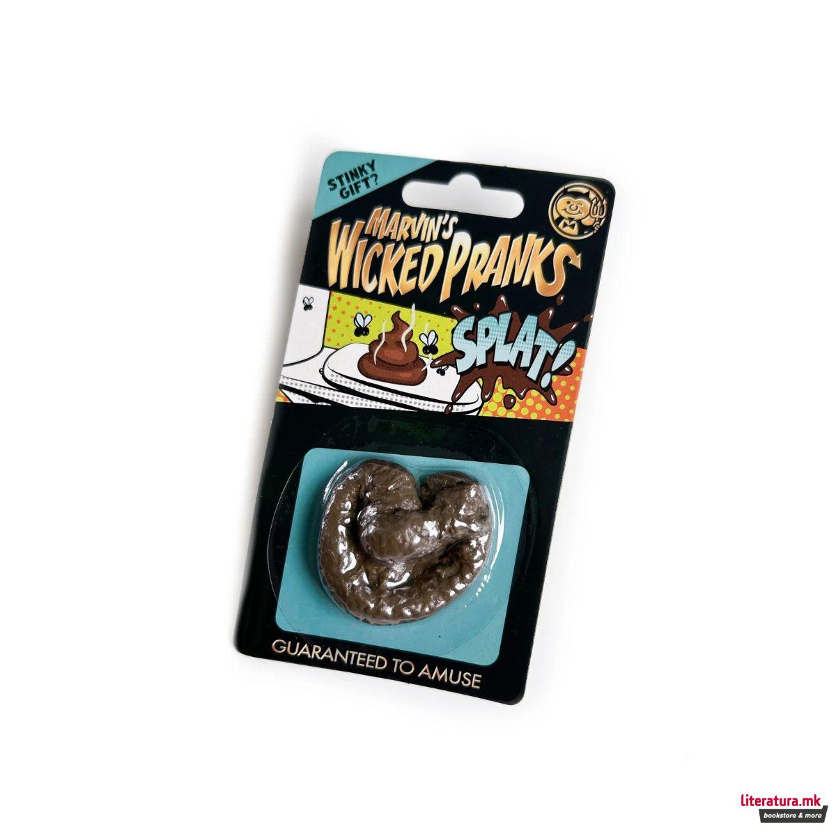 Мини трик, Marvin's Wicked Pranks Splat! - Fake Poop!