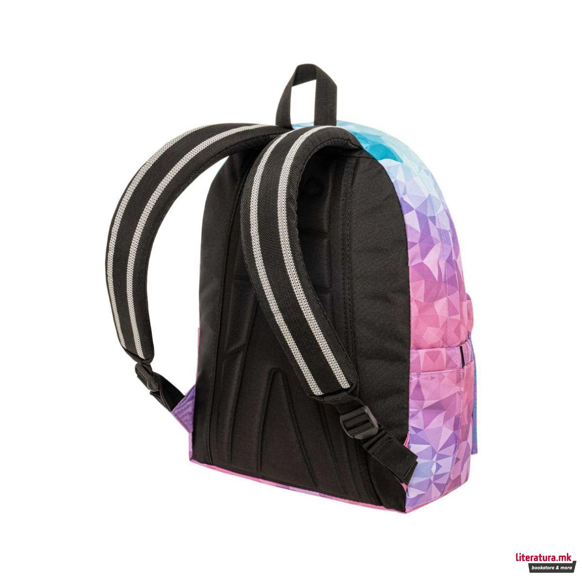Ранец, Original Scarf Shapes - Cyan/Fuchsia