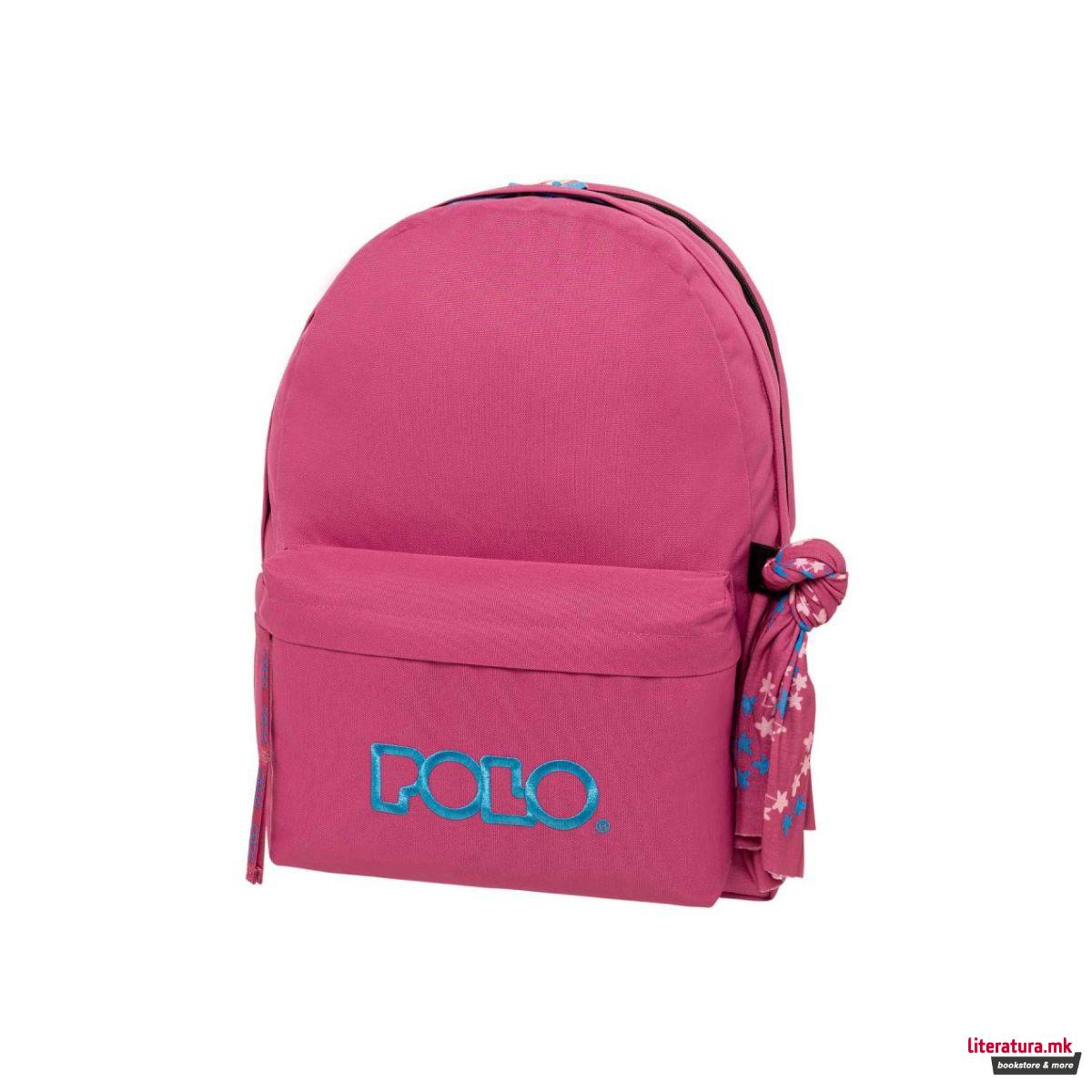 Ранец, Double Scarf - Fuchsia/Cyan
