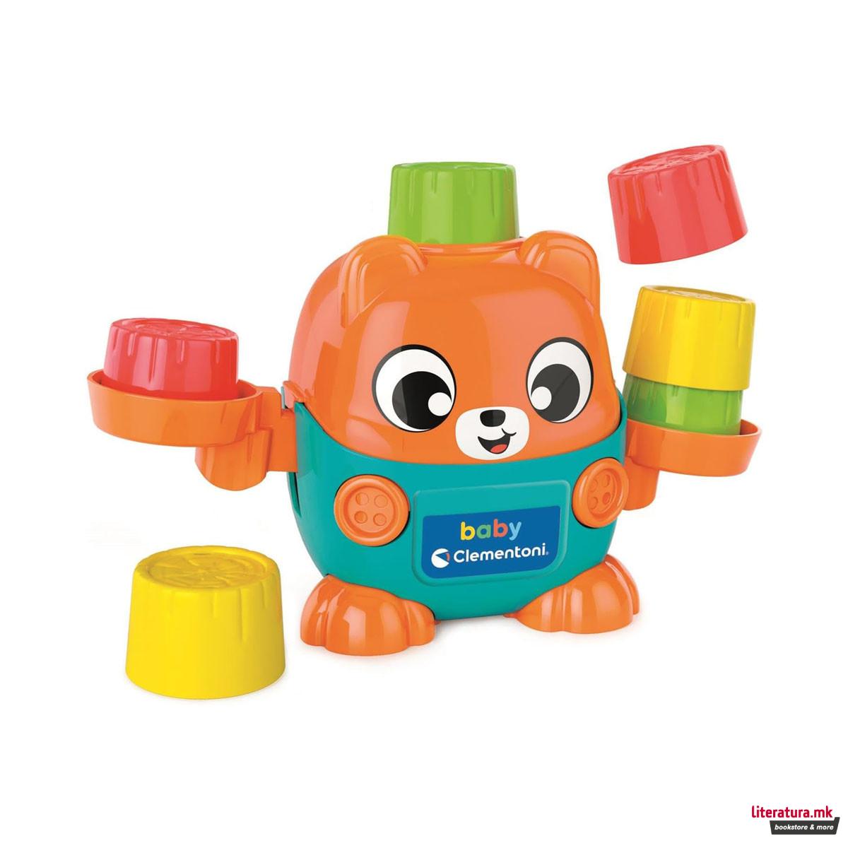 Едукативна играчка, Baby Clementoni: Montessori - Balancing Bear 