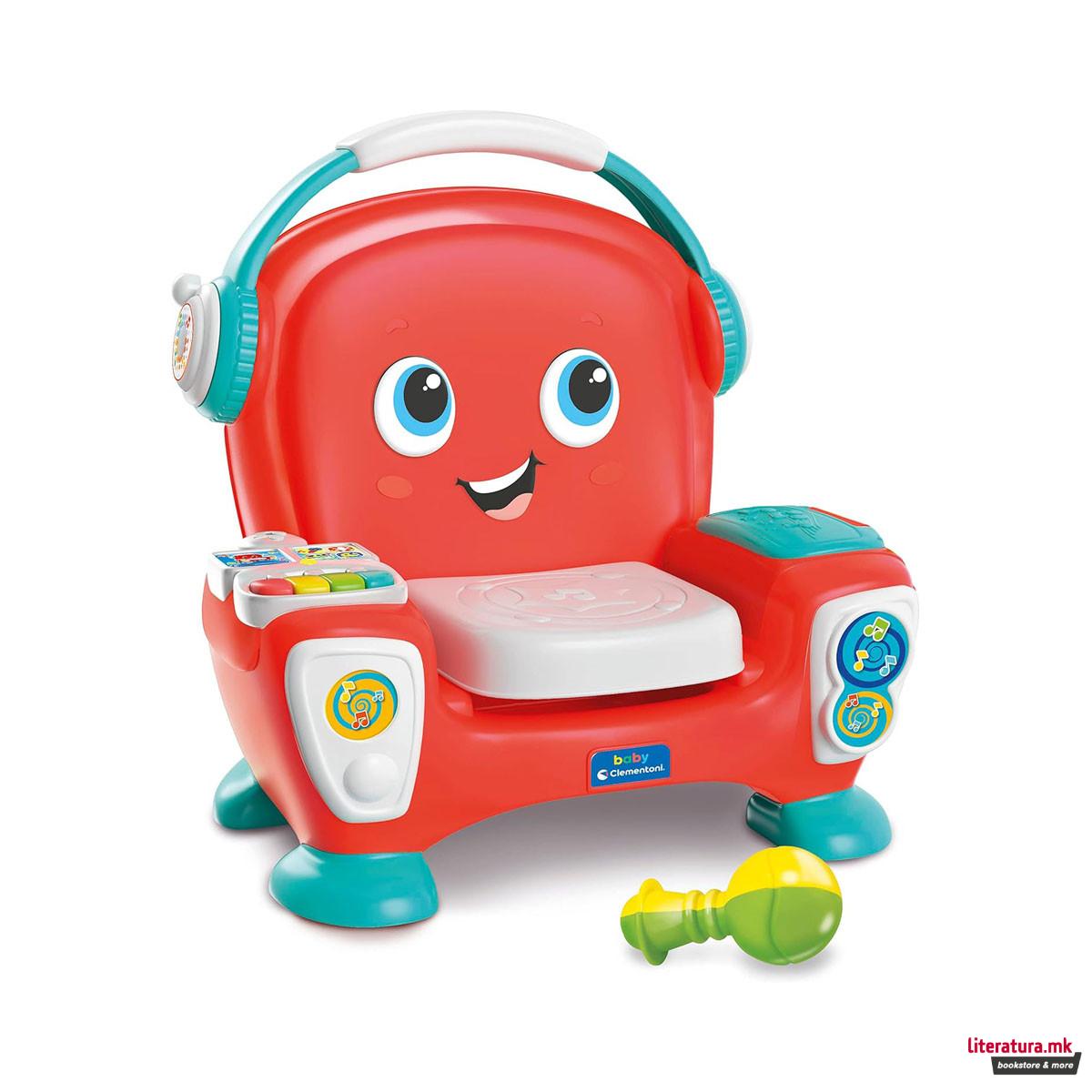 Интерактивно детско столче, Baby Clementoni - Music Chair 