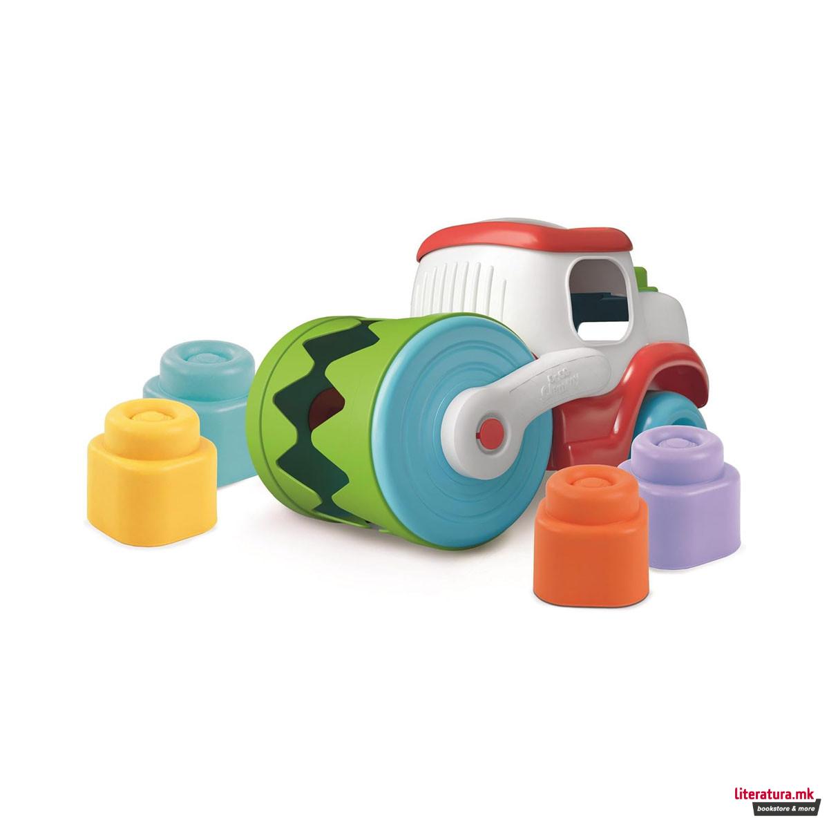 Сензорна играчка, Soft Clemmy Touch & Play - Sensory Road Roller 