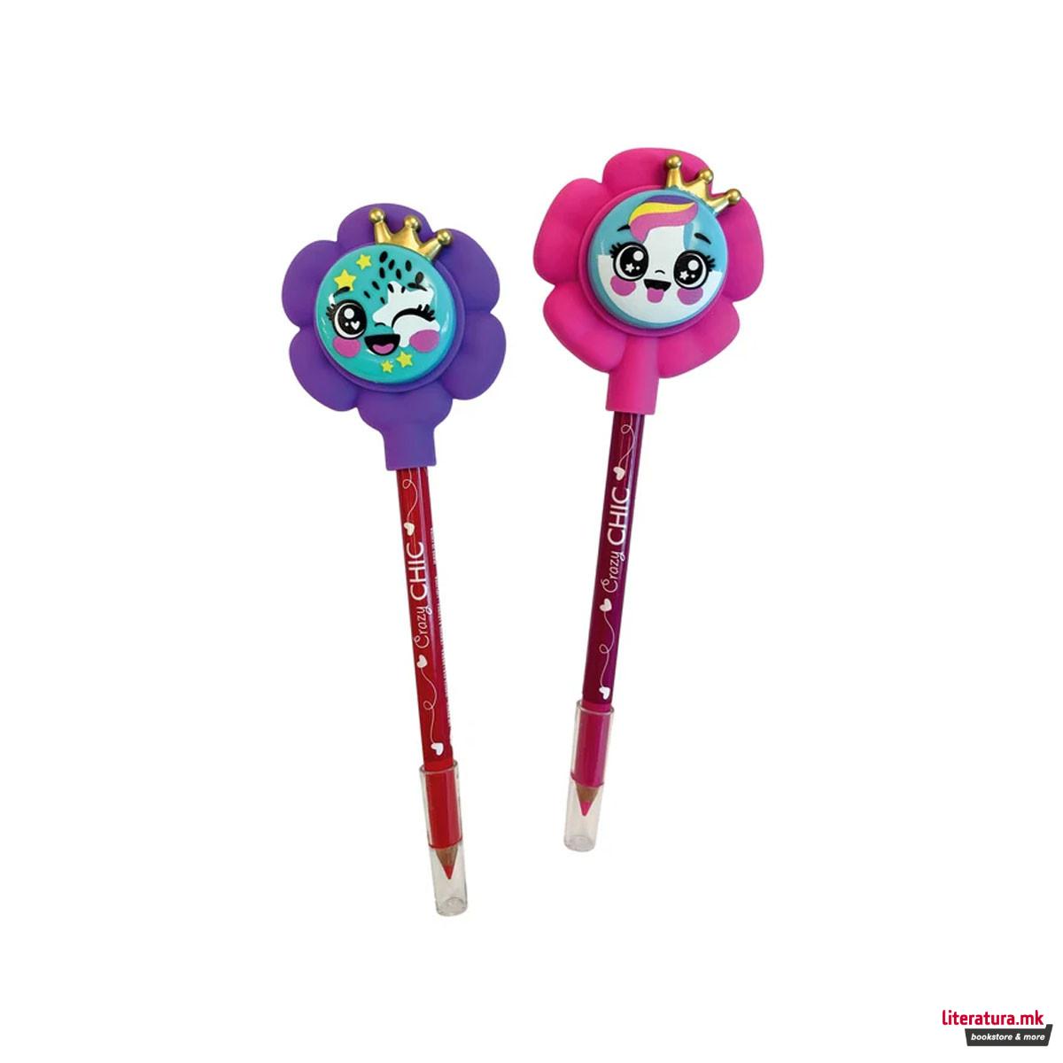 Сенка + моливче за уста Daisy, 2 бои 