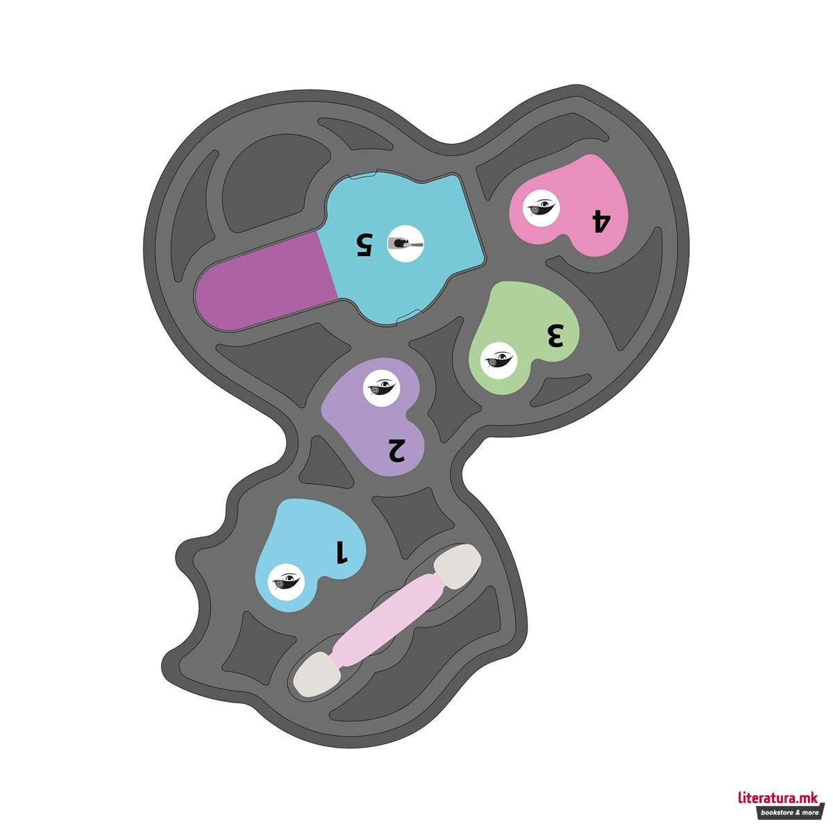 Сет детски шминки, Crazy Chic Beauty, Lovely Fox Make Up 