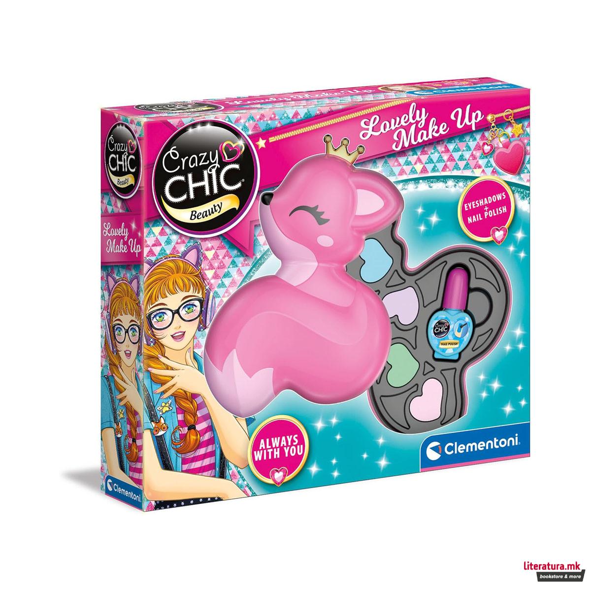 Сет детски шминки, Crazy Chic Beauty, Lovely Fox Make Up 