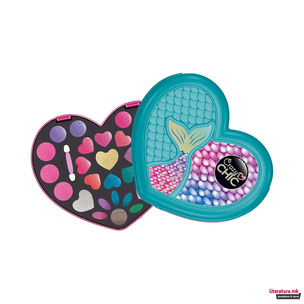 Сет детски шминки, Crazy Chic Beauty, Mermaid Make Up 
