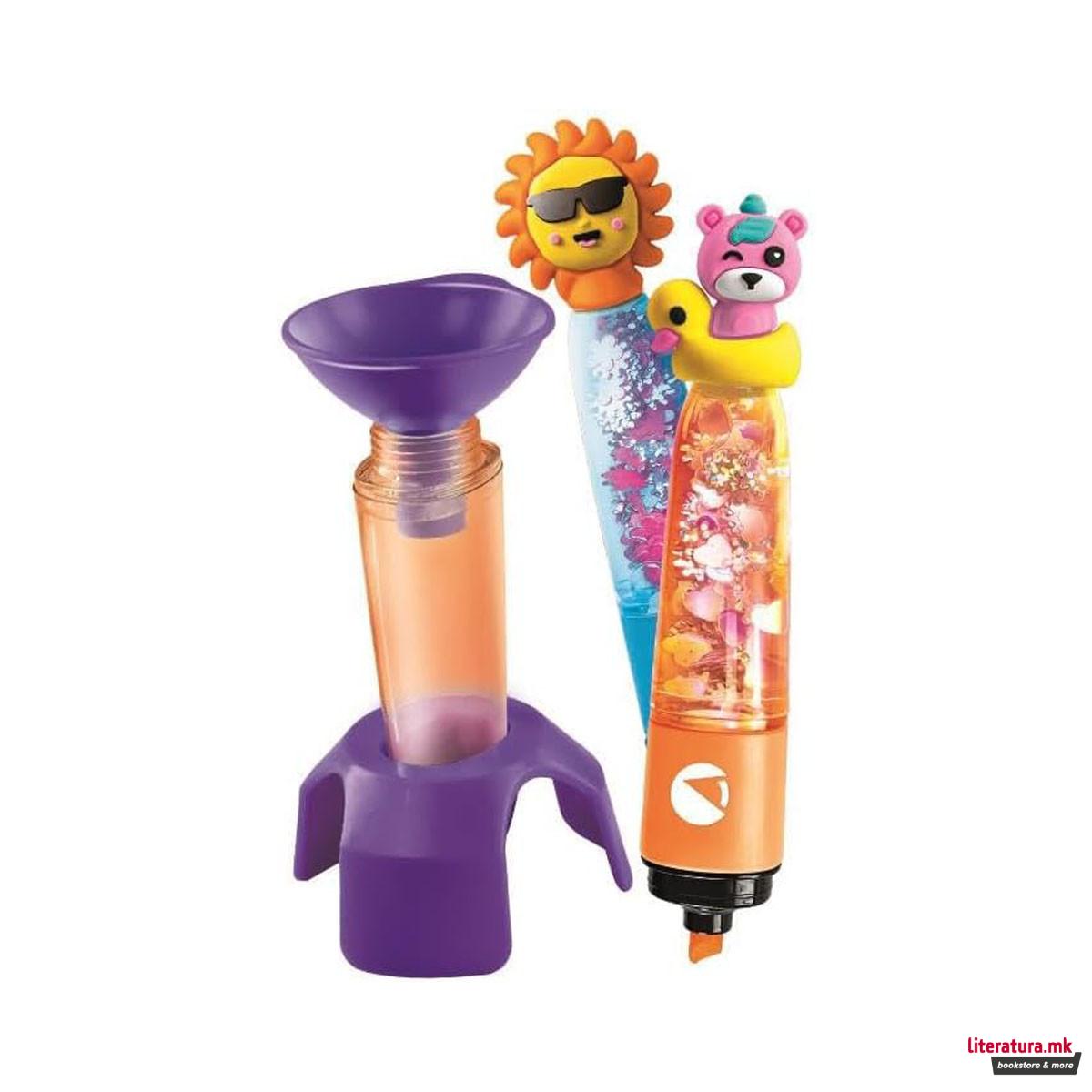 Сет за изработка, Idea Clementoni - Create Your Highliters: Crazy Summer 