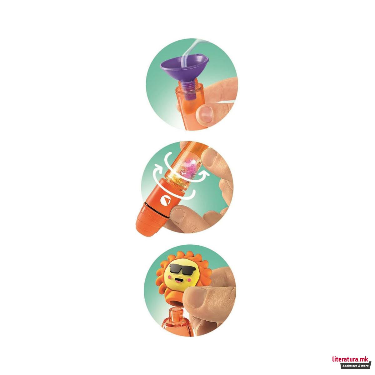 Сет за изработка, Idea Clementoni - Create Your Highliters: Crazy Summer 