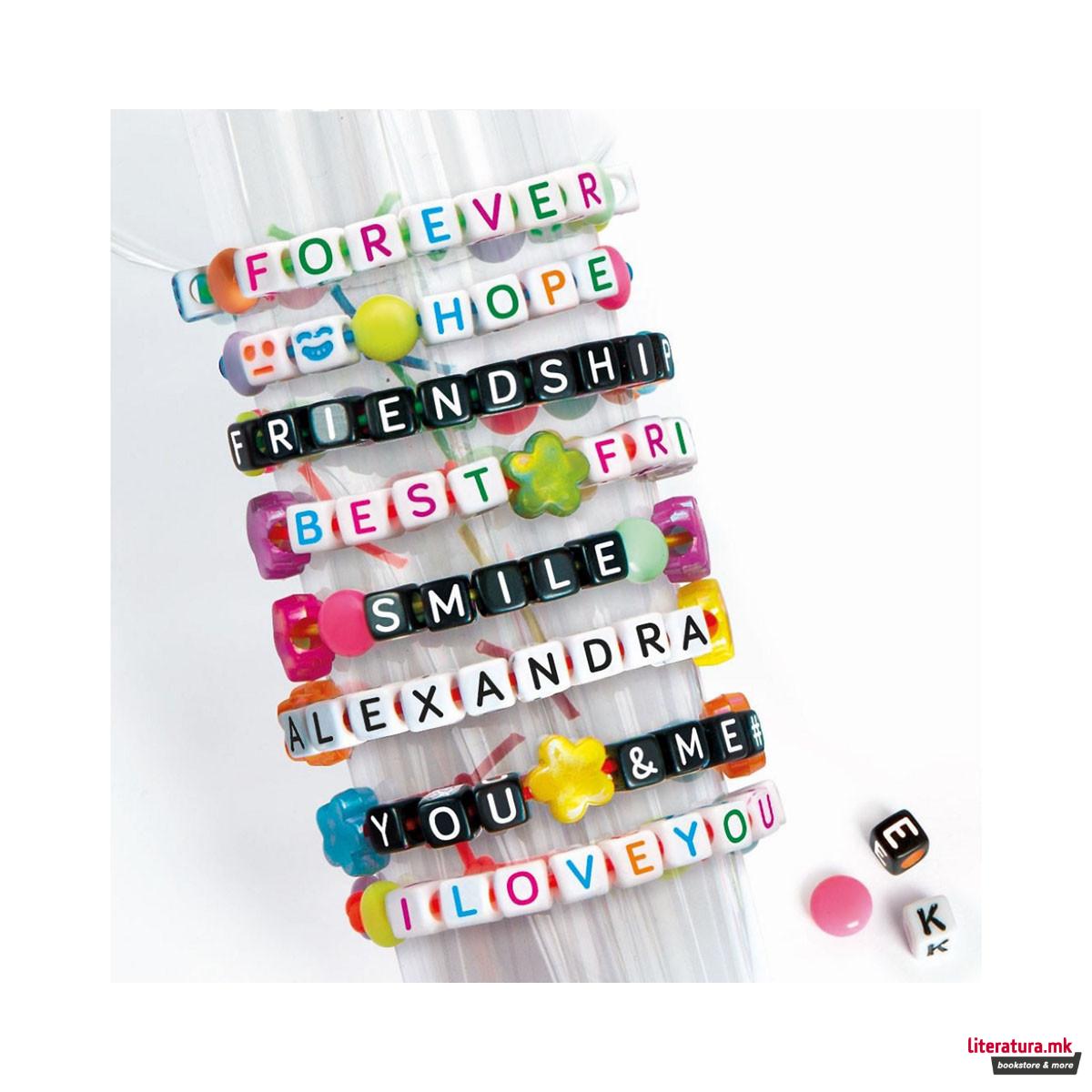 Сет за изработка на белезици Message Bracelets 